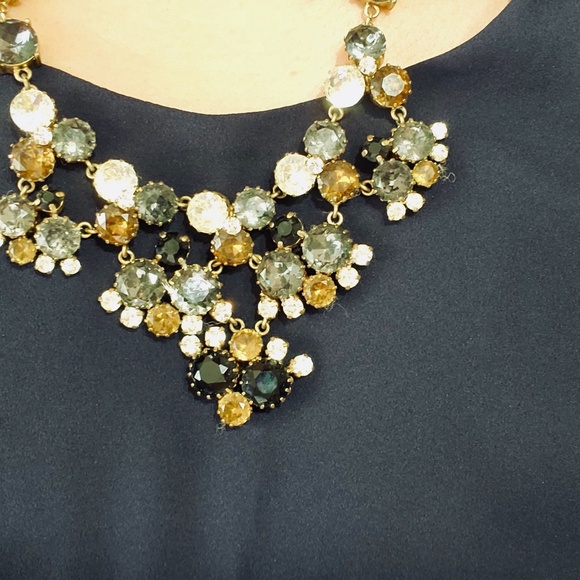 Crystal Statement Necklace - Picture 10 of 11